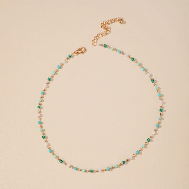 Women's Summer Necklace Gold