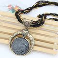 Ethnic Necklace Black
