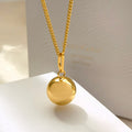 Pregnancy Bola Necklace with Pendant for Pregnant Women 
