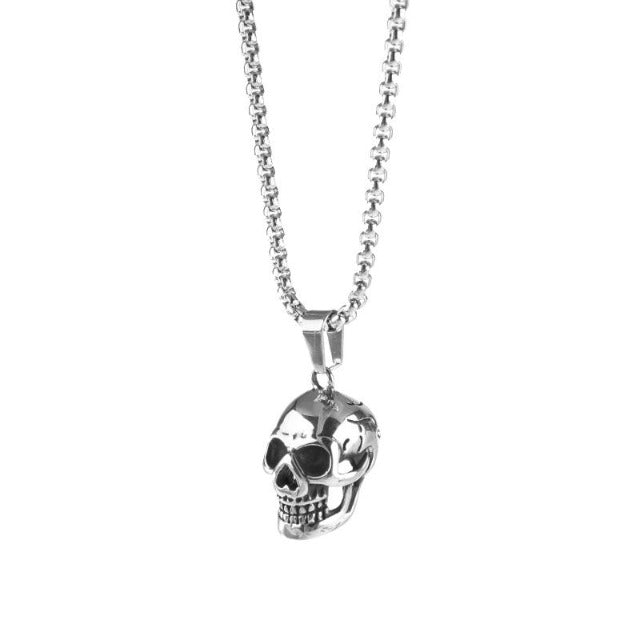 Gothic Silver Necklace