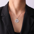 Graine de Vie Necklace Women’s Pendant Flower of Life Silver