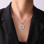 Graine de Vie Necklace Women’s Pendant Flower of Life Silver