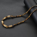 Men's Tiger Eye Stone Necklace