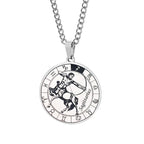 Horoscope Necklace Horoscope Pendant Zodiac Constellation Silver Sagittarius