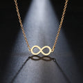 Infinity Pendant Necklace for Women in gold