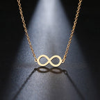 Infinity Pendant Necklace for Women in gold