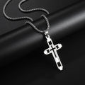 Necklace & Cross Pendant silver