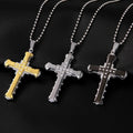 Cross Necklace & Pendant for Men silver