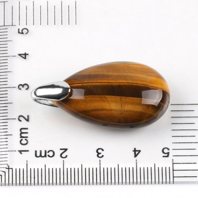 Tiger Eye Necklace Pendant for Men and Women