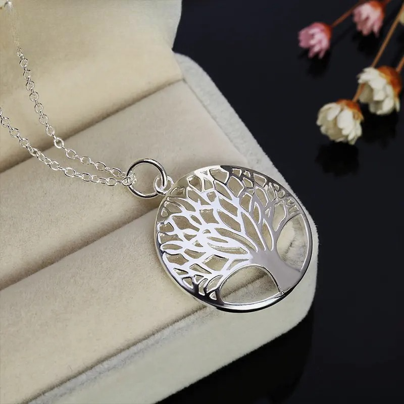 Life Tree Pendant Necklace for Men or Women
