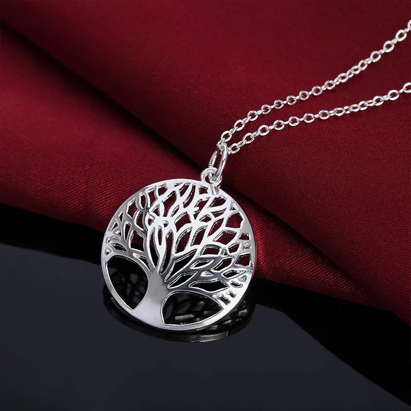 Life Tree Pendant Necklace for Men or Women