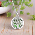 Aroma Diffuser Tree of Life Pendant Necklace