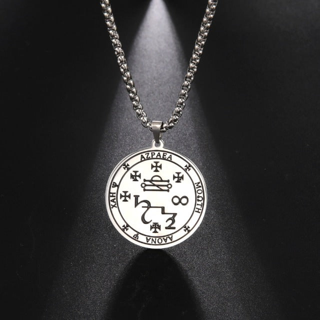 Archangel Pendant Necklace silver