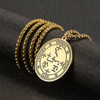Archangel Pendant Necklace gold