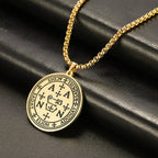 Archangel Pendant Necklace gold