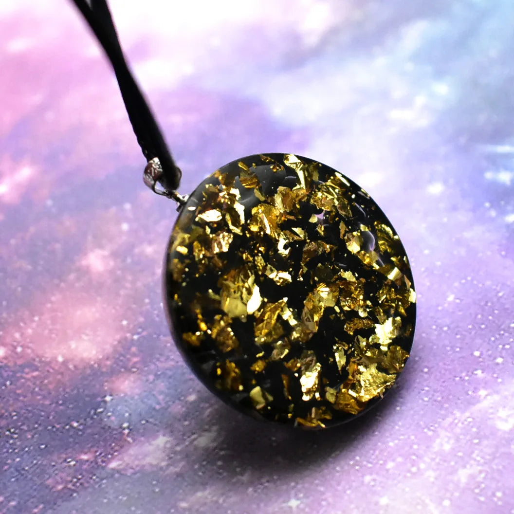 Necklace Pendant with Black Tourmaline Tree of Life