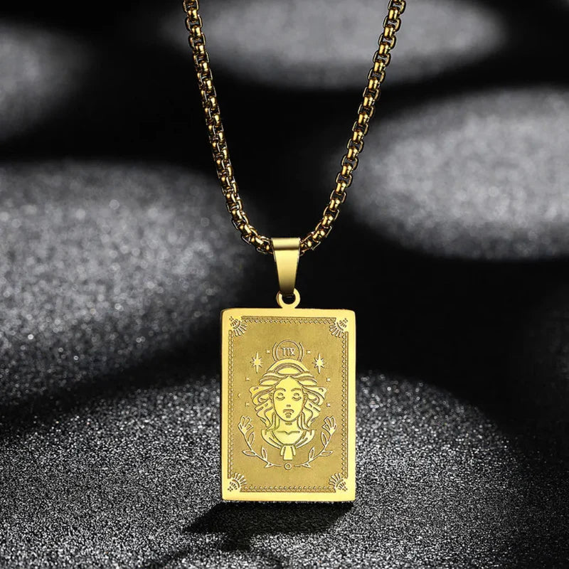 Zodiac Sign Pendant Necklace