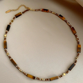 Tiger's Eye Protection Pendant Necklace A
