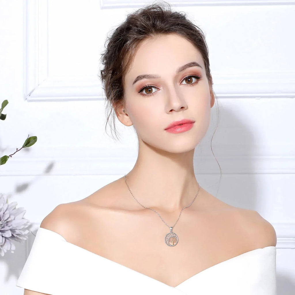 Elegant Tree of Life Pendant Necklace for Women