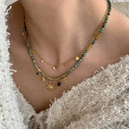 Bohemian-Style Star Pendant Necklace