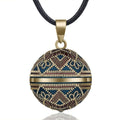 Mexican Blue Pregnancy Bola Maternity Pendant Necklace