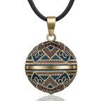 Mexican Blue Pregnancy Bola Maternity Pendant Necklace