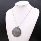 Mandala Flower of Life Pendant Necklace Dawapara Women