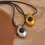 Bohemian Style Water Drop Pendant Necklace gold