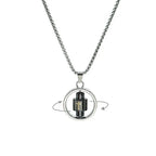 Men's Spinner Anti-Stress Pendant Necklace