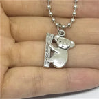 Koala Silver Necklace