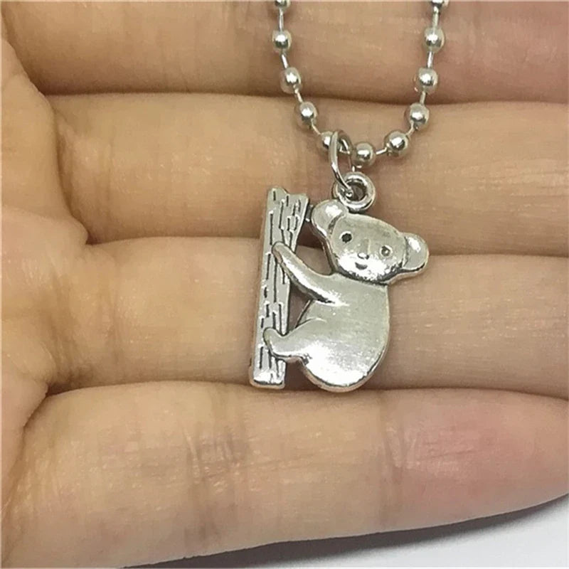 Koala Silver Necklace