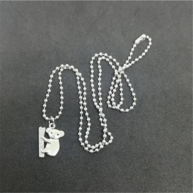 Koala Silver Necklace