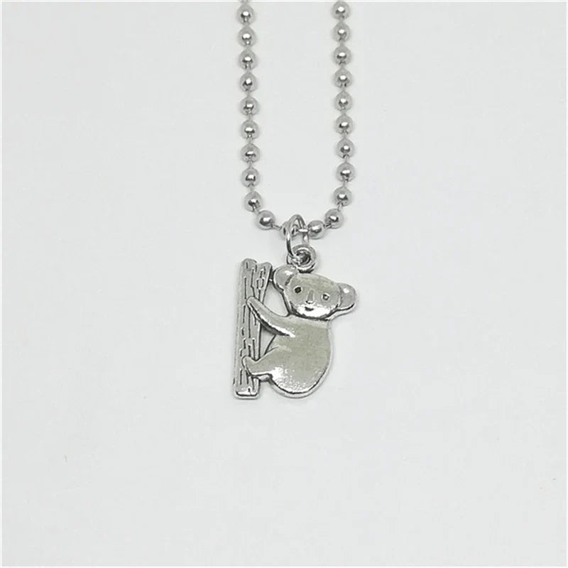 Koala Silver Necklace