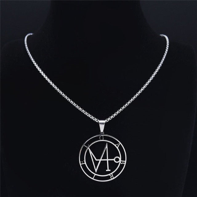 Gabriel Archangel Seal Pendant Necklace
