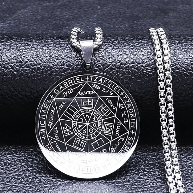 Seven Archangels Seal Pendant Necklace