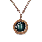 Zodiac Sign Pendant Necklace 12 Constellations Virgo