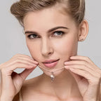 Four-Leaf Clover Pendant Necklace for Women in Silver