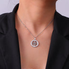 Wiccan Necklace Pendant Witch’s Knot Protection Amulet silver