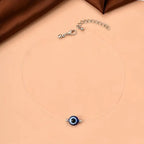 Necklace Choker with Evil Eye Pendant