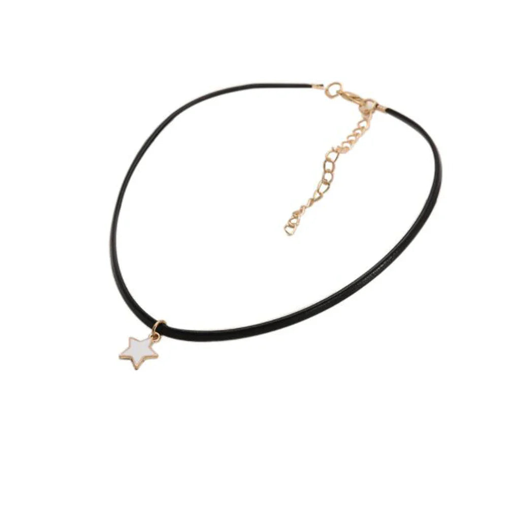 Women’s Choker Necklace Star Pendant 2