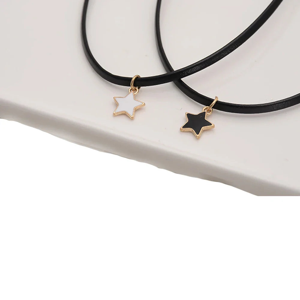 Women’s Choker Necklace Star Pendant 1