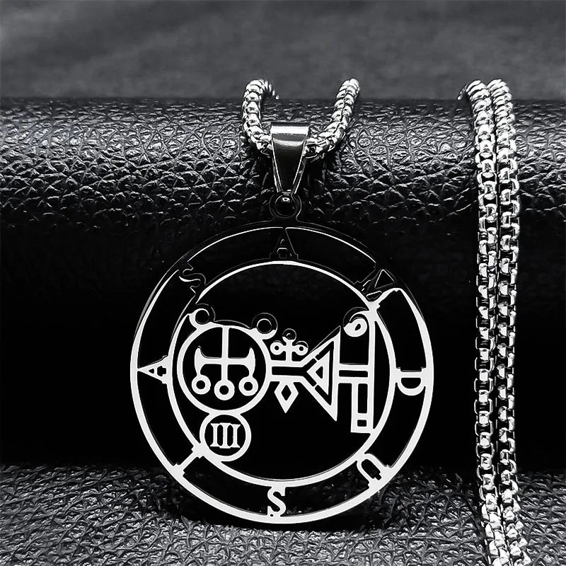 Satanic Necklace Demonic Spirit Pendant amdusias