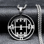 Satanic Necklace Demonic Spirit Pendant amon