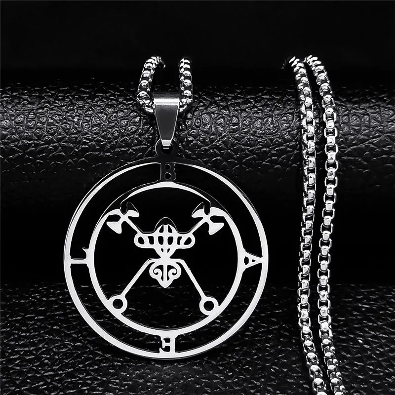 Satanic Necklace Demonic Spirit Pendant bael
