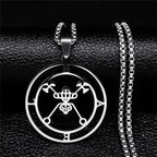 Satanic Necklace Demonic Spirit Pendant bael