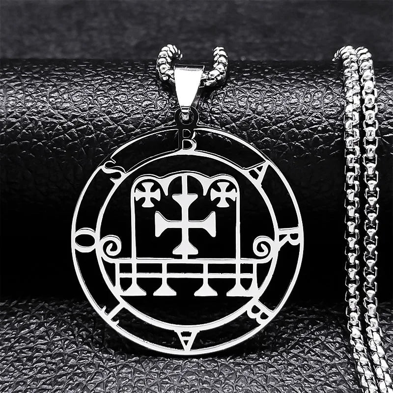Satanic Necklace Demonic Spirit Pendant barbatos