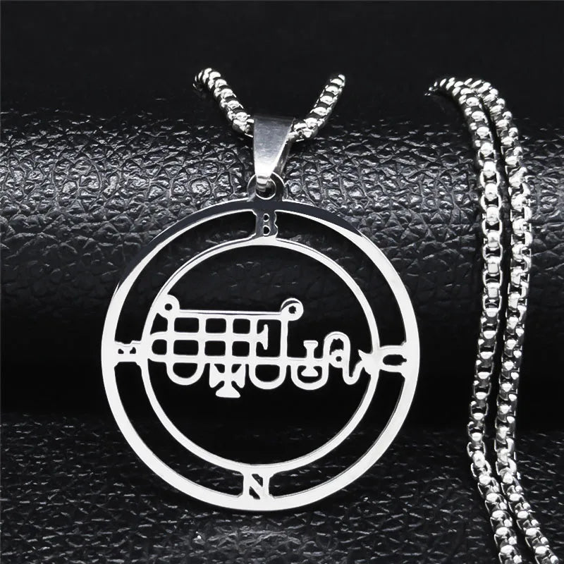 Satanic Necklace Demonic Spirit Pendant bune
