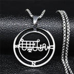 Satanic Necklace Demonic Spirit Pendant bune