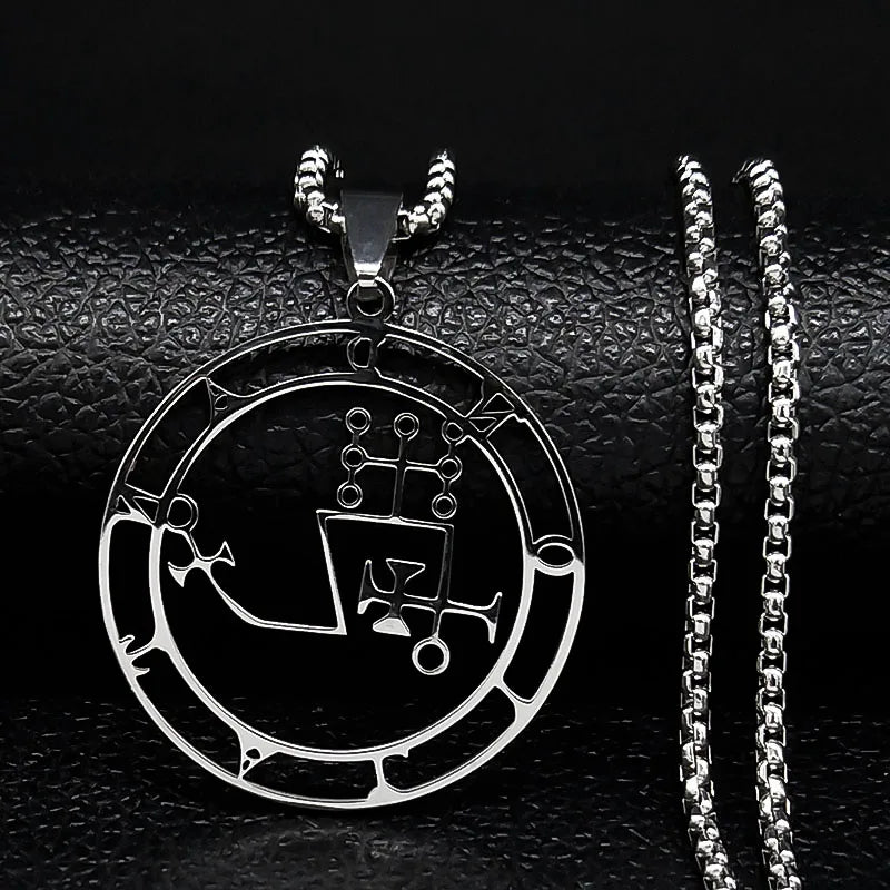 Satanic Necklace Demonic Spirit Pendant dantalion