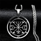 Satanic Necklace Demonic Spirit Pendant murmur